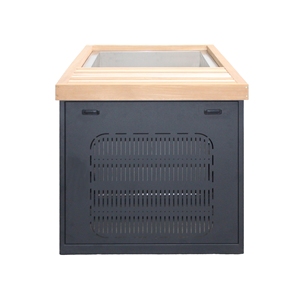 Bañera Portátil para Inmersión en Agua Fría, Estructura Ergonómica de Madera, Diseño Cuadrado con Tecnología Drop Stitch, Modelo WSC-B 1670x880x860mm, para Recuperación Muscular - Product Image 4