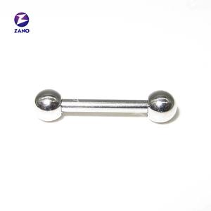 Acero inoxidable 316L chapado en oro para niños boda Barbell Industrial Labret oreja lengua pezón barra anillo cuerpo Piercing joyería - Product Image 5