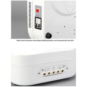 AVR 5KVA 10KVA 15KVA 220V 110V ev voltaj sabitleyici AC duvara monte voltaj regülatörü koruma elektrik 220V 110V - Product Image 5