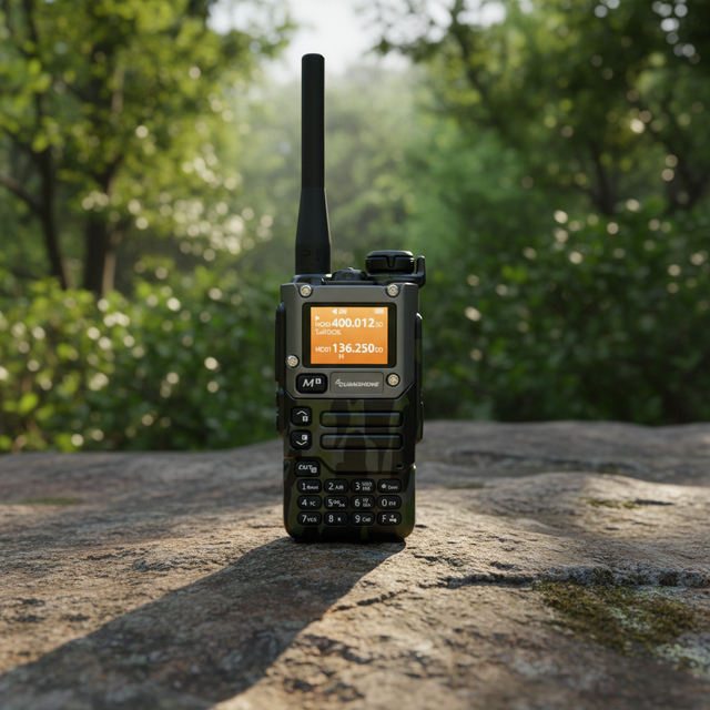 QUANSHENG UV-K5(8) UV-K6 Green Camo 5W Walkie Talkie Two Way Radio
