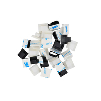 Clip auto-adhésif pour câble métallique Wcl-0805, clips adhésifs pour câbles de 3 m, organisateur de câbles en plastique nylon