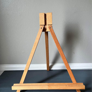 Caballete de <span class=keywords><strong>Pintura</strong></span> Plegable de Madera Pulida Ecológico Moderno para Principiantes, Ideal para Fiestas de <span class=keywords><strong>Pintura</strong></span> y Equipamiento de Arte en Estudio - Product Image 5