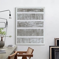 Peinture à l'huile sur toile abstraite moderne originale JZ Arts personnalisée, art mural fait main