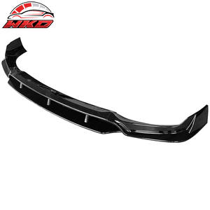 Lèvre de pare-chocs avant pour BMW G06 X6 2020-2023 Spoiler M Sport Style IKON Noir brillant ABS 4 pièces Accessoires automobiles - Product Image 4