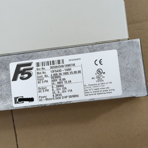 13F5A3D-YA0H 5.5KW Serie F5 para HOMAG 13F5A3D-YA0H 13F5A3D-YA0H 5.5KW Serie F5 para HOMAG 13F5A3D-YA0H - Product Image 4