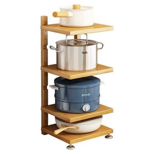 Étagères de rangement en bambou pour salon et cuisine, armoires de cuisine en bambou, designs modernes, directement de l'usine - Product Image 1