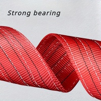 1t 2t 3t 4t 5t 6t 8t 10t 12t Kumaş Eslinga Kaldırma Polyester Düz Gözlü Web Sling Sonsuz Dokuma Sling Kemeri CE Sertifikalı 4mm/5mm