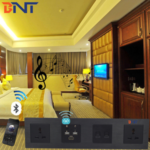 Bnt tường thông minh ổ cắm/khách sạn Phương tiện truyền thông Hub bảng điều chỉnh với BT và Wifi - Product Image 5