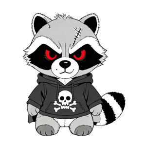 Muñeco de peluche de <span class=keywords><strong>lobo</strong></span> super suave gris aterrador con cicatrices cosidas, ojos rojos, colmillos, <span class=keywords><strong>camisa</strong></span> a cuadros rasgada y jeans rasgados para Halloween - Product Image 5