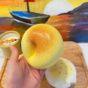 Jouet Squishy en PU à Rebond Lent en Forme de Mochi au Lait Simulé, Cadeau Anti-Stress pour Enfants et Adultes, Apporte une Bonne Humeur - Product Image 1