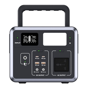 Générateur solaire 300W LiFePO4, station d'alimentation pour le camping et l'utilisation en voiture, 110V/220V, alimentation de secours à domicile, lampe de poche, charge rapide - Product Image 5