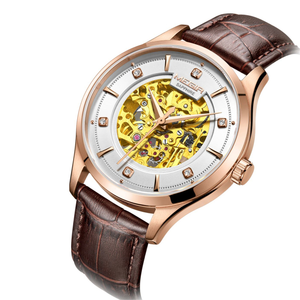 Reloj Mecánico Automático Megir de Acero con Diseño Hueco 62058, Personalizable con su Nombre, Movimiento Japonés - Product Image 2