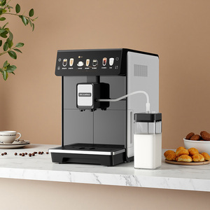 เครื่องชงกาแฟอัตโนมัติ Dr.Coffee E02 สีขาว สำหรับใช้ในบ้าน พร้อมเครื่องทำฟองนม - Product Image 5