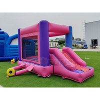 Château gonflable commercial K-POP Demon Hunters personnalisable pour fêtes d'enfants en extérieur avec souffleur – Location de château gonflable