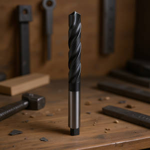 ดอกสว่านเจาะเหล็ก HSS แบบปลายตัดเกลียวพร้อมก้าน Morse Taper Shank สำหรับเจาะโลหะ ไม้ และพลาสติก - Product Image 3
