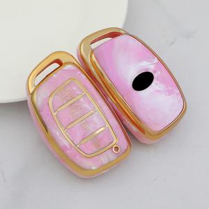 Venta caliente Jade TPU accesorios de coche funda para llave para <span class=keywords><strong>Hyundai</strong></span> Elantra GT Ioniq Sonata <span class=keywords><strong>Tucson</strong></span> clase soporte para llave de coche - Product Image 4