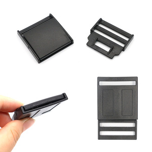 Single Pull <b>Plastic</b> Buckle 38Mm <b>Sliding</b> Buckle For Bags Backpack Webbing Accessory - Product Image 1