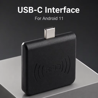 Lecteur de cartes RFID USB C IC de type C 13,56 MHz ISO14443A, Plug and Play pour Android