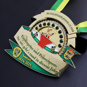 Medallas de Cobre 3D Completamente Personalizadas en Oferta para Premios de Competencias Artísticas Comunitarias - Product Image 3