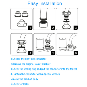 UV kích hoạt Carbon hộ gia đình lọc nước vòi Nhựa nhãn hiệu <span class=keywords><strong>NSF</strong></span> chứng nhận cho <span class=keywords><strong>Pur</strong></span> nước TAP vòi nước - Product Image 5
