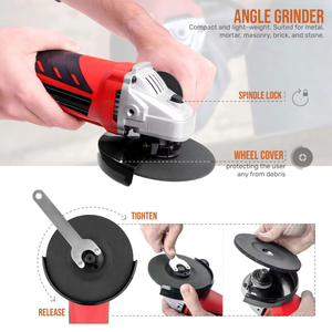 เครื่องเจียรไฟฟ้าแบบมือถือ DIY 500W 11000 รอบต่อนาที พร้อมสวิตช์แบบกด สำหรับงานอเนกประสงค์ - Product Image 3