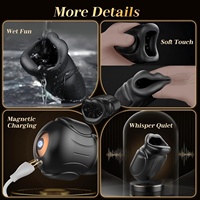 Masturbateur masculin avec 10 vibrations et application, simulateur de bouche pour l'entraînement de la durée de l'acte, jouet sexuel pour hommes pour prolonger l'endurance, Pocket Pussy