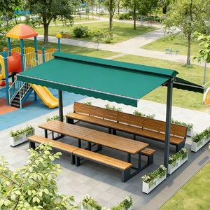 Toldo Eléctrico de Doble Apertura <span class=keywords><strong>Tipo</strong></span> <span class=keywords><strong>Mariposa</strong></span>, Gran Cobertura, Tela Española, Tamaño Personalizado - Product Image 2
