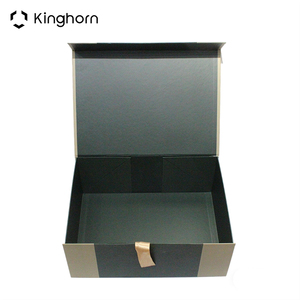 Boîte cadeau personnalisée avec logo, grande taille, pour l'industrie du textile <span class=keywords><strong>de</strong></span> maison, boîte cadeau avec couvercle magnétique pour l'emballage - Product Image 4
