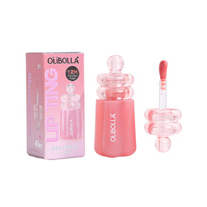 Gloss à lèvres effet miroir longue tenue 24h personnalisable MLM, waterproof, anti-transfert, effet gelée, repulpant et hydratant, 6 couleurs. - Product Image 1