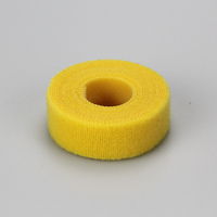 Vente en gros Rouleaux d'attaches de câbles en nylon dos à dos de 10mm jaune imperméable écologique pour organiser les sangles de rangement à la maison
