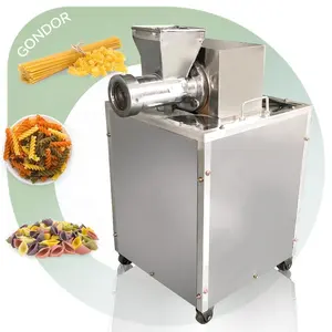 30 Kilo Line Extruder Rice Noodle Process Egyptian Made Macaroni Pasta Make Maker Machine with Kitchen Aid