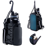 Sac de sport magnétique mini puissant, plusieurs styles en stock, pochette personnalisable avec logo, pochette de luxe pour fitness, plusieurs styles, compartiment pour bouteille d'eau