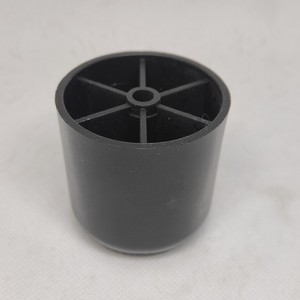 Patas Redondas de Plástico para Muebles Zengxi Hardware, 50x48x50mm, Negras, para Sofá y Gabinete - Product Image 1