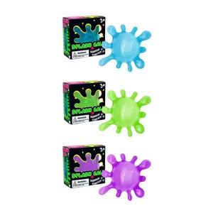 Sensory Nice Stress Relief <b>Squishy</b> Cube Anti-Anxiety Squeeze Object For Focus PopulationVirus Splash - Product Image 5