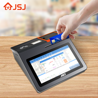 11.6 pouces tout un écran tactile bureau carte NFC paiement Android POS Terminal Wi-Fi 6 Bluetooth5.2 imprimante thermique intégrée pour