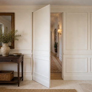 Puerta Oculta Personalizada con Revestimiento <span class=keywords><strong>de</strong></span> Madera, Puerta Secreta Tipo Librería para Dormitorio, Armario, Oficina en Casa, Villa, Decoración Interior Moderna - Product Image 2