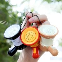 Mini Altavoz Grabador, Llavero con Megáfono, Colgante para Mochila Escolar, Juguete Infantil