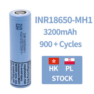 بطارية أسطوانية صلبة ليثيوم كوبالت أكسيد (LiCoO2) طراز EU Stock INR18650-MH1 بسعة 3200 مللي أمبير/ساعة وجهد 3.7 فولت من إل جي، تدوم 1000 دورة، مثالية للاستخدامات المتطورة. - Product Image 1