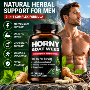 Cápsulas <span class=keywords><strong>de</strong></span> Hierba <span class=keywords><strong>de</strong></span> Cabra en Celo 9 en 1 OEM con <span class=keywords><strong>Tribulus</strong></span> + Maca para Hombres y Mujeres - Product Image 2