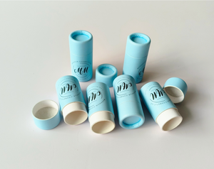 Tubo de Papel para Bálsamo Labial Hecho a Mano, Ecológico, de Alta Calidad, Reciclable, Degradable, con Acabado Efecto Desvanecido, Empaque Ecológico con Estampado Personalizado - Product Image 4