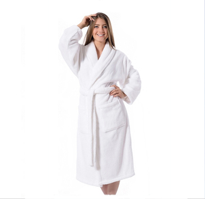 <span class=keywords><strong>Di</strong></span> <span class=keywords><strong>lusso</strong></span> All'ingrosso Delle Donne e Gli Uomini <span class=keywords><strong>di</strong></span> Colore Bianco Da Bagno Abiti Collare Kimono <span class=keywords><strong>Accappatoio</strong></span> - Product Image 1