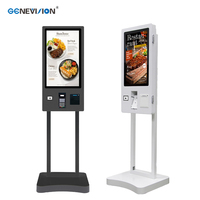 Kiosque de commande de restaurant Android 11 de 24/32 pouces, terminal de libre-service de bureau, affichage numérique du menu, machine de commande de nourriture