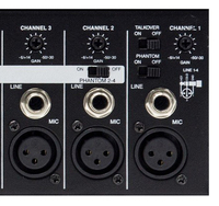 Thinuna PP-6284 II 100-240VAC 50/60Hz peralatan suara Preamplifier multifungsi delapan input empat output Mixer Audio Matrix
