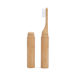Morbido di bambù spazzolino da denti per bambini eco-friendly usa e getta con setole <span class=keywords><strong>Bio</strong></span>- Nylon uso a casa - Product Image 3