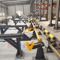 Ligne de traitement d'angles en acier CNC haute vitesse Raintech avec fonctions de perçage et de marquage