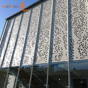 <strong>Aluminum</strong> Decorative Metal <strong>Panels</strong> Exterior Interior Laser Cut Screen Designs - Product Image 2