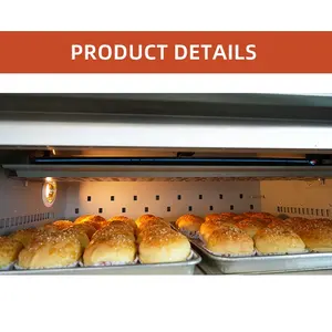 Industrielle Bäckerei Maschine Kuchen Brot Pizza Backen Profession elle Bäckerei Ofen 3 Deck Gasofen