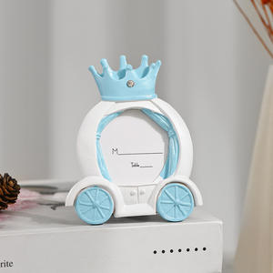 Bingkai Foto Resin Grosir Kreatif Bentuk Mahkota Mobil Miniatur Bingkai Foto untuk Anak-Anak - Product Image 5