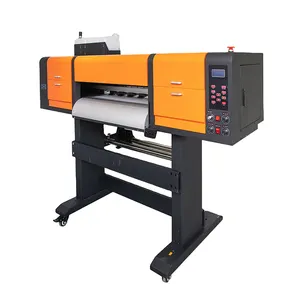 Impresora DTF de 60cm, máquina de transferencia directa a la película, vibración de polvo con cabezal de impresión i3200 de 2 cabezales