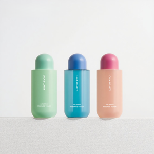 Botella de <span class=keywords><strong>PET</strong></span> transparente de lujo de 200ml con tapa de cúpula para pelucas de loción y suministro de fábrica de jugo para cosméticos Embalaje de tapa de rosca de tóner - Product Image 3